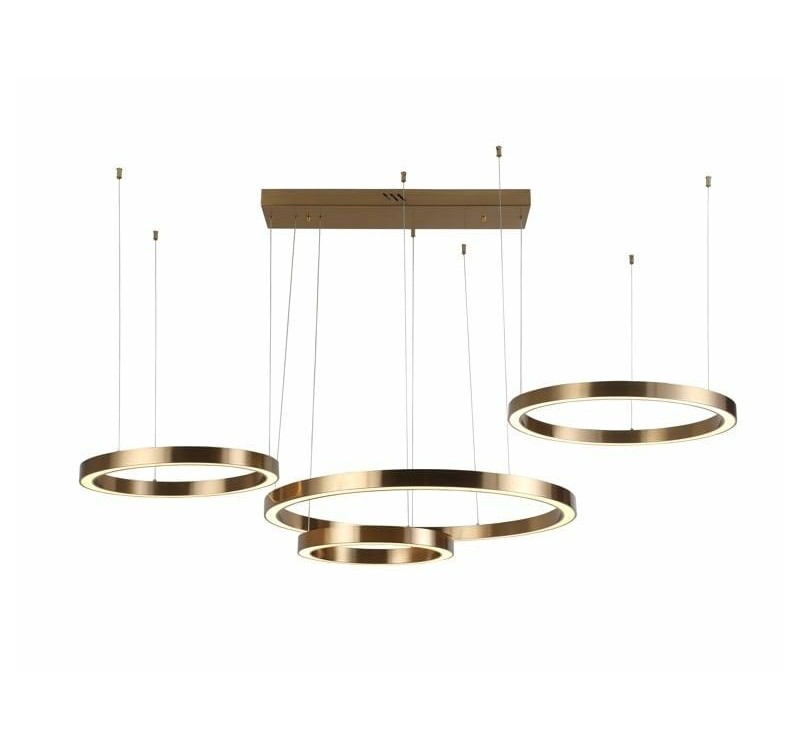 RICHMOND lampa wisząca LILOU              szczotkowane złoto