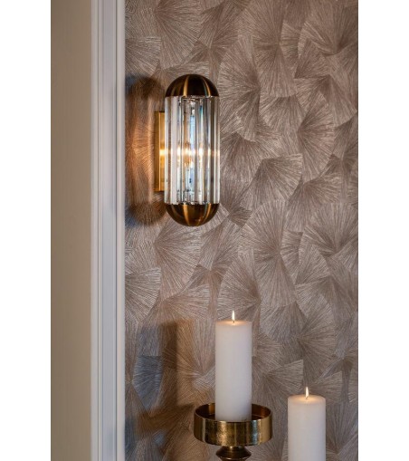 RICHMOND lampa ścienna ANJA brązowa