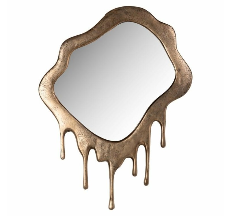 RICHMOND lustro ścienne DROPS złote