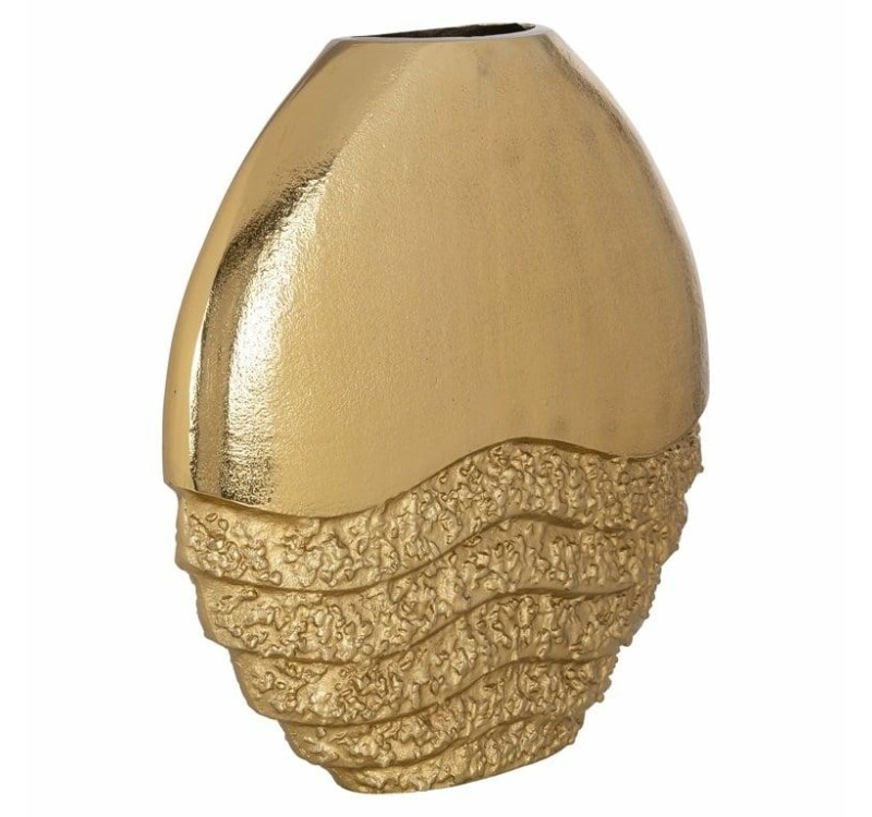 RICHMOND wazon ROXY L złoty