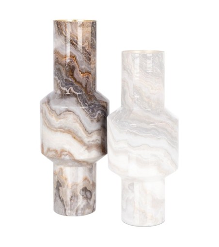 RICHMOND wazon NOIA L brązowy