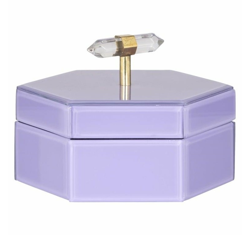 RICHMOND pojemnik na biżuterię JUTTA S    fioletowy