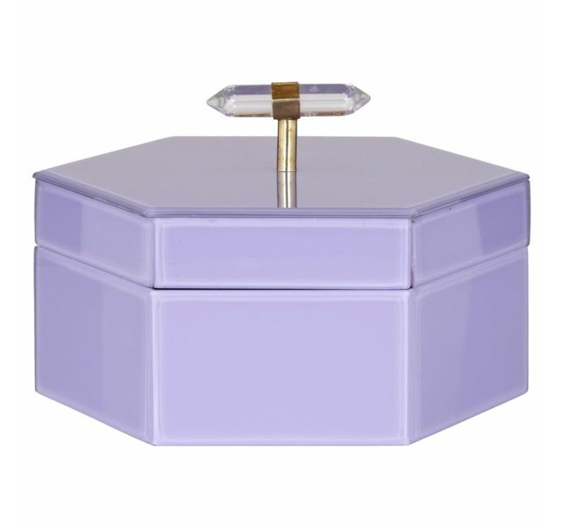 RICHMOND pojemnik na biżuterię JUTTA L    fioletowy