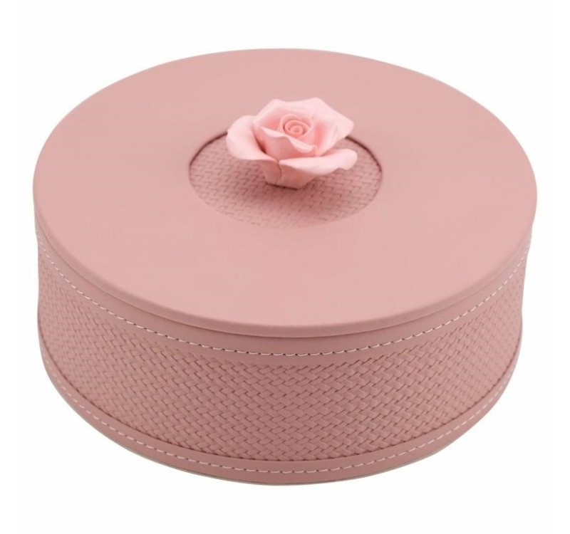 RICHMOND pojemnik dekoracyjny MARY S      różowy