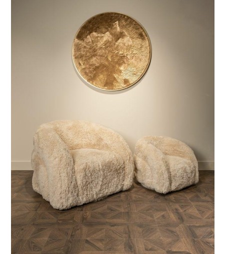 RICHMOND fotel dziecięcy LENNY beżowy -   funkcja obrotowa