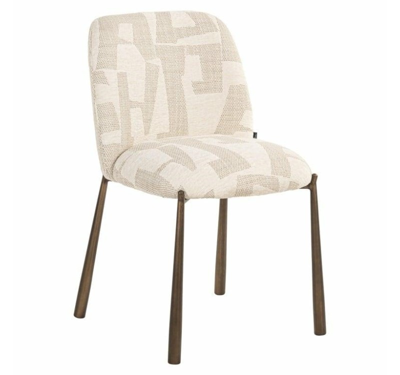 RICHMOND zestaw 2 krzeseł LANA beżowy