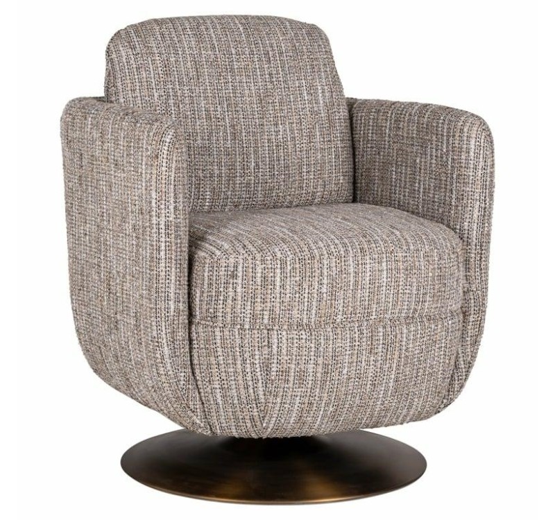 RICHMOND fotel obrotowy TURNER COCO       beżowy