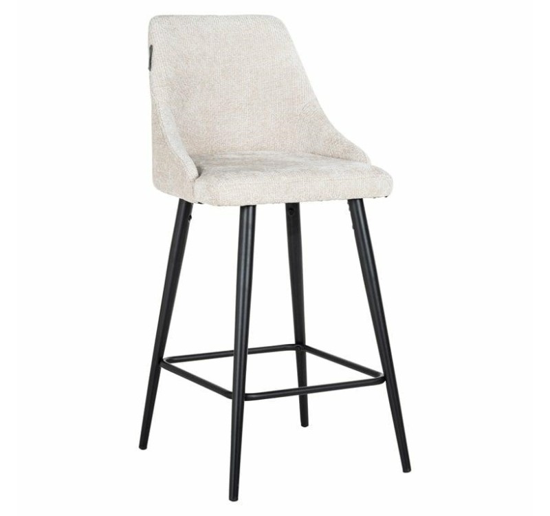 RICHMOND zestaw 2 krzeseł barowych        BROOKE 67 jasny beż