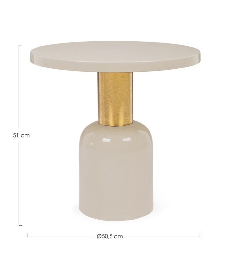 BIZZOTTO stolik kawowy NALIMA beżowy