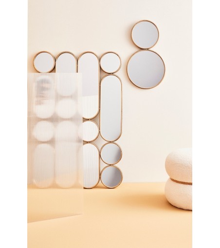 BIZZOTTO lustro ścienne HANIMA złote