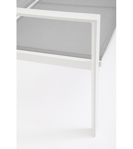 BIZZOTTO zestaw ogrodowy KALLEN biały