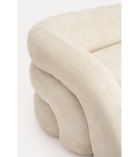 BIZZOTTO sofa CLEMENCE SHELL beżowa