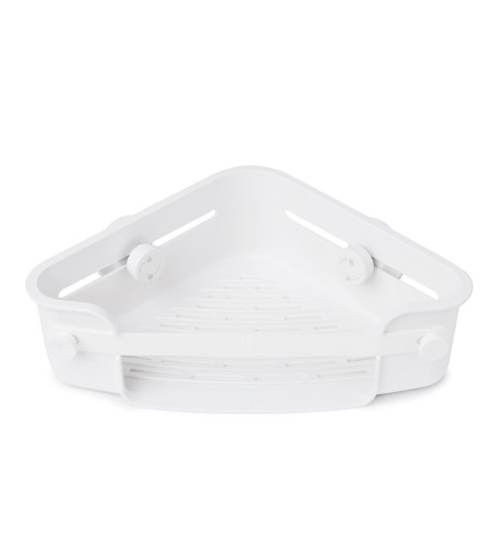 UMBRA półka narożna FLEX ADHESIVE biała