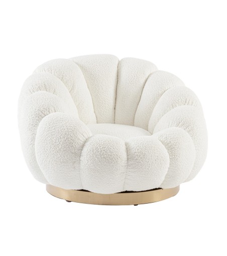 BIZZOTTO fotel obrotowy FLOREL biały