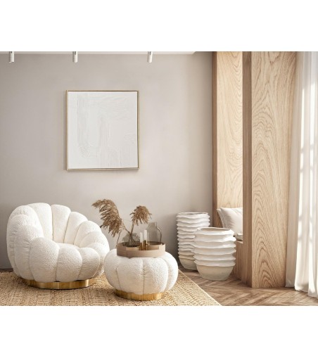 BIZZOTTO fotel obrotowy FLOREL biały