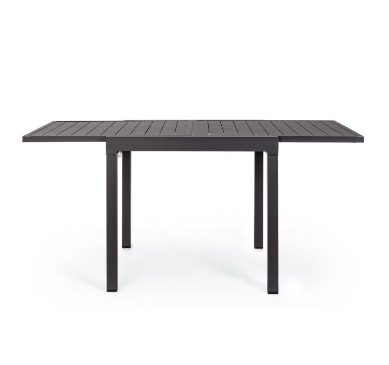 BIZZOTTO stół ogrodowy PELAGIUS 83-166    szary / rozkładany