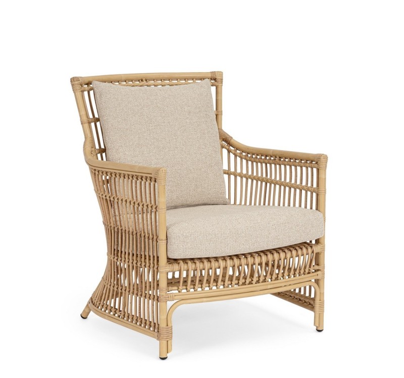 BIZZOTTO fotel ogrodowy ADELMA naturalny