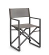 BIZZOTTO krzesło ogrodowe / reżyserskie   KONNOR szare
