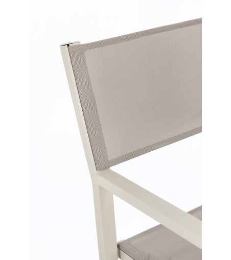BIZZOTTO krzesło ogrodowe / reżyserskie   KONNOR beżowe