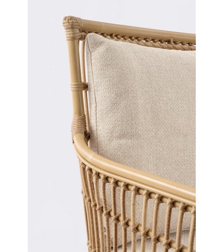 BIZZOTTO sofa 3-osobowa ogrodowa ADELMA   naturalna