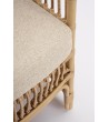 BIZZOTTO sofa 3-osobowa ogrodowa ADELMA   naturalna