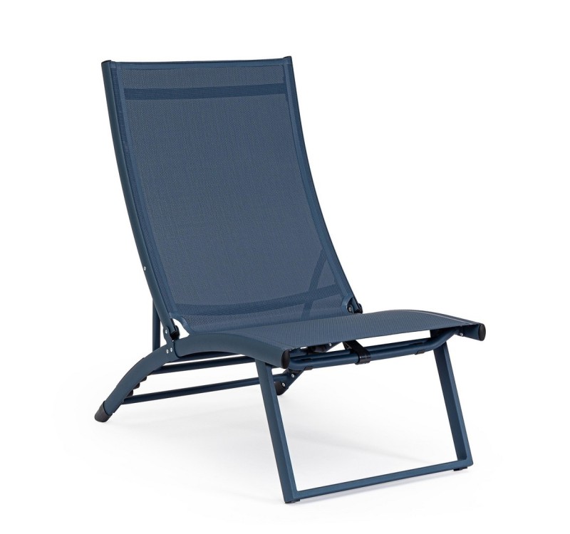 BIZZOTTO leżak ogrodowy TAYLOR granatowy