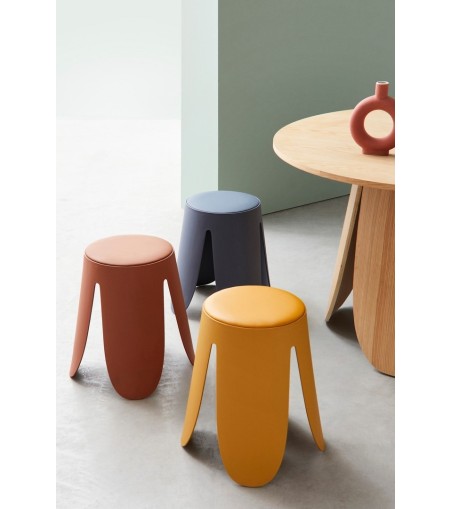 BIZZOTTO stołek IMOGEN czerwony