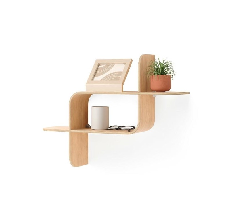 UMBRA półka ścienna MONTAGE brązowa