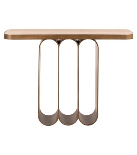 RICHMOND konsola LOCARNO szczotkowane     złoto