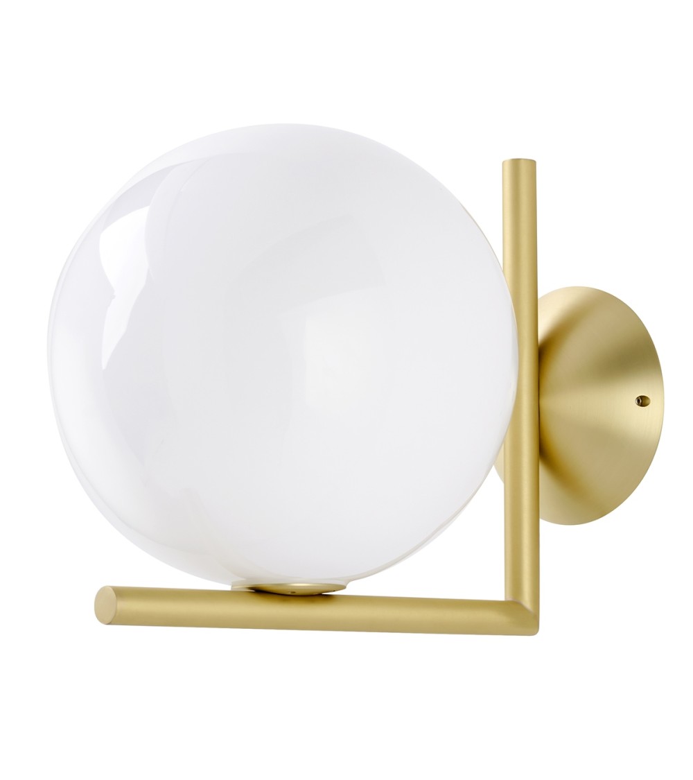 Lampa ścienna HALM 20 mosiądz