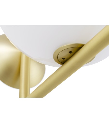 Lampa ścienna HALM 20 mosiądz