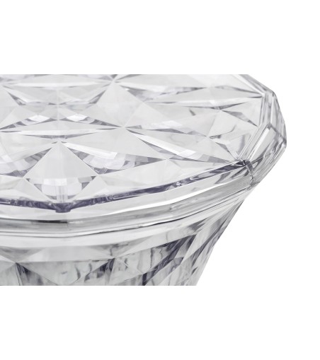 Stołek SOLO transparentny