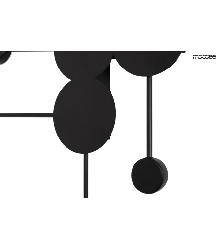MOOSEE lampa ścienna SHADOW MULTI czarna