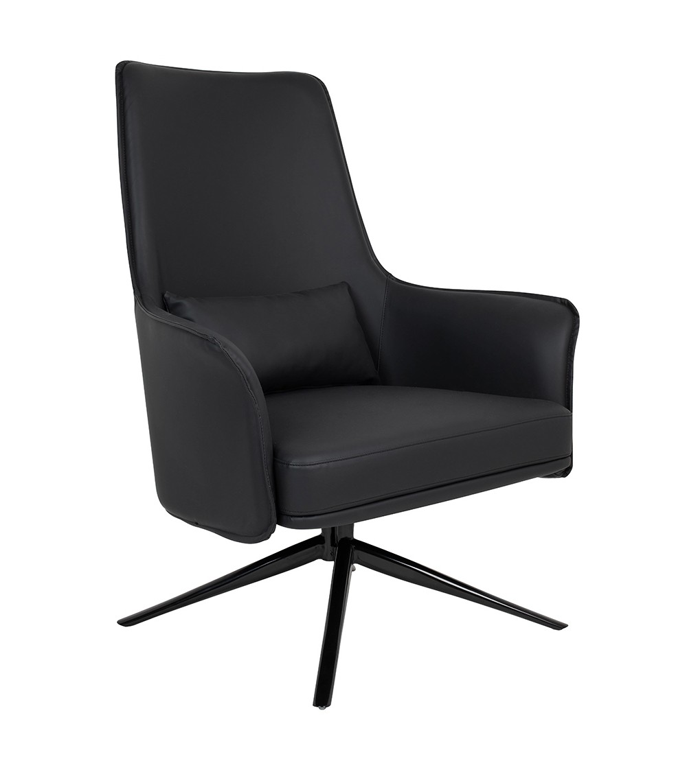 Fotel VICTOR czarny PU