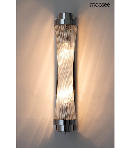 MOOSEE lampa ścienna COLUMN 60 srebrna
