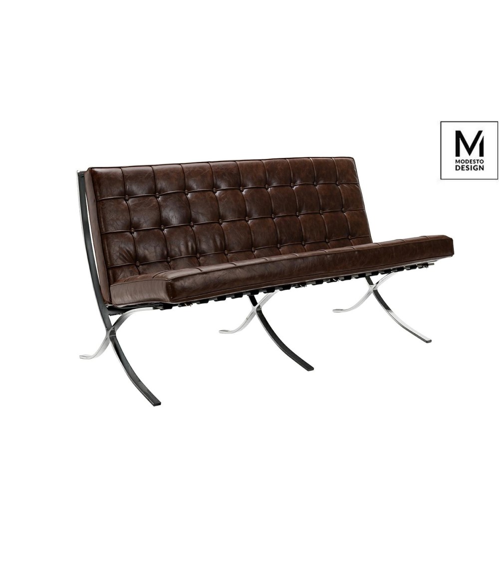 MODESTO sofa dwuosobowa BARCELON VINTAGE