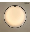 MOOSEE lampa ścienna HOOP 60 czarna