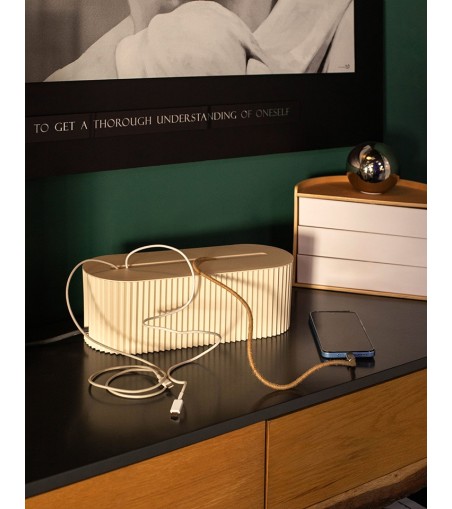 Organizer na przedłużacz SHP DULE beżowy