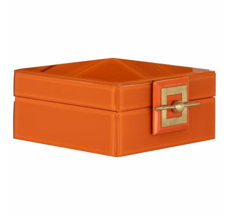 RICHMOND pojemnik na biżuterię BODINE S   pomarańczowy