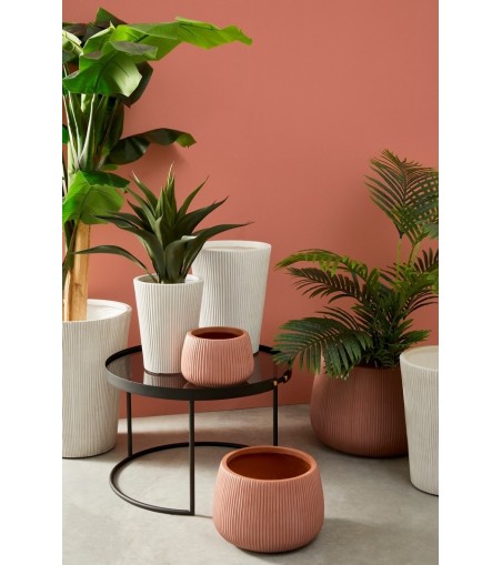 BIZZOTTO zestaw stolików kawowych ZEINA   ROUND czarny