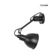 MOOSEE lampa ścienna FRANK czarna