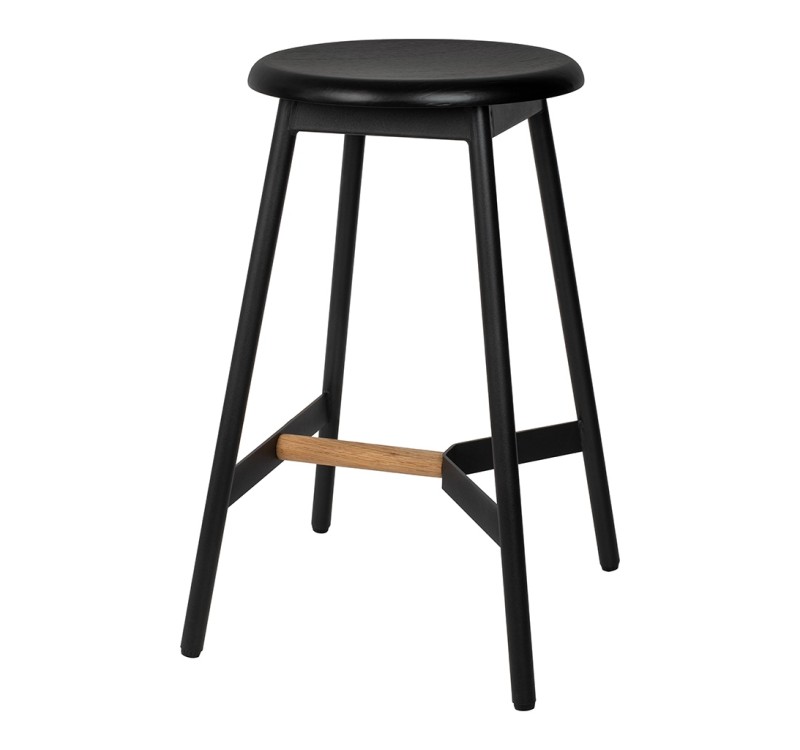 Krzesło barowe LAYKO 65 czarne