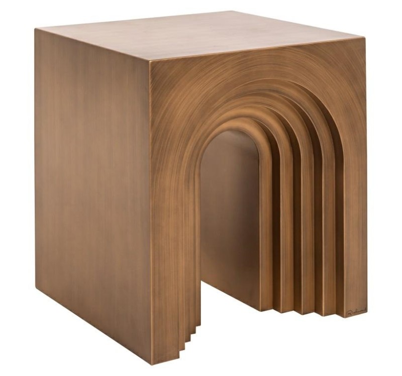 RICHMOND stolik VEVEY szczotkowane złoto