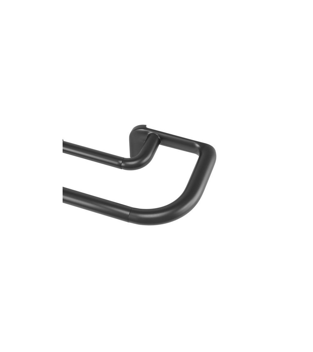 UMBRA karnisz TWILIGHT DOUBLE 76 - 213    cm czarny mat