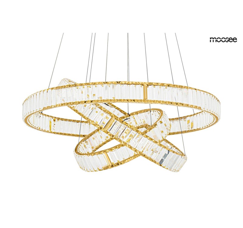 MOOSEE lampa wisząca LIBERTY TRIPLES złota