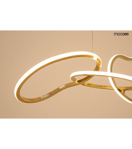 MOOSEE lampa wisząca JAZZ 5 złota