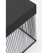 BIZZOTTO stolik kawowy YASLINE 40x40      czarny