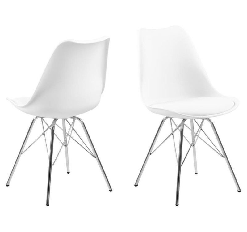 ACTONA krzesło ERIS białe