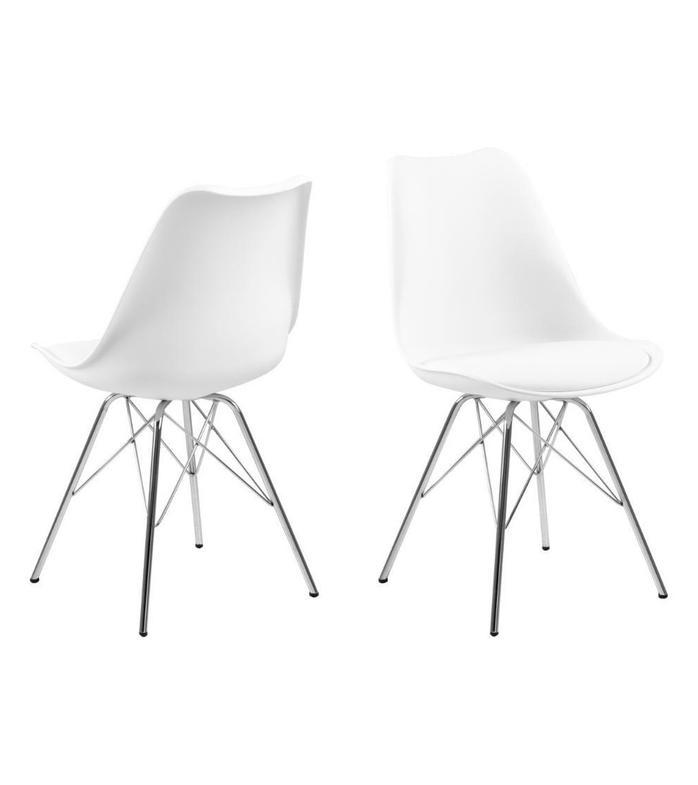 ACTONA krzesło ERIS białe