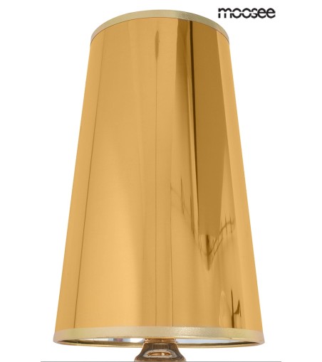 MOOSEE lampa ścienna QUEEN 15 złota